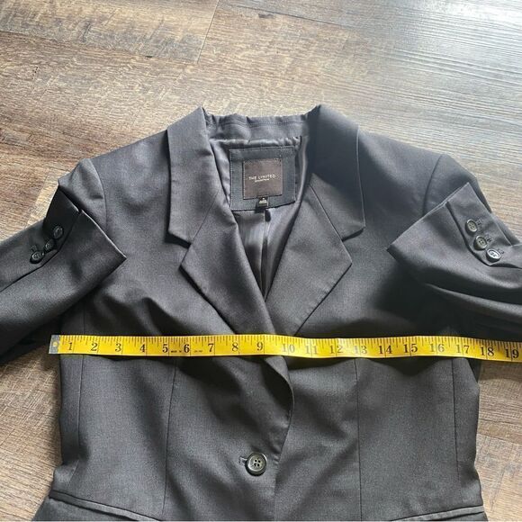 The Limited Blazer Jacket 6 Brown Office Academia Professional Classic - Picture 8 of 10